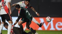 Imagen de Apareció Enzo Pérez, River le ganó sobre la hora a Sarmiento y se prende arriba