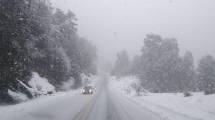 Imagen de Quedó habilitada la ruta de los Siete Lagos tras la gran acumulación de nieve