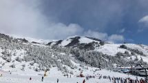 Imagen de Mucha nieve y riesgo de avalancha alto en cerro Catedral