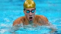 Imagen de El neuquino Basiloff quedó en el puesto 11 de los 50 metros libres en Tokio y suma experiencia