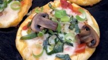 Imagen de Animate a estas pizzetas llenas de verduras