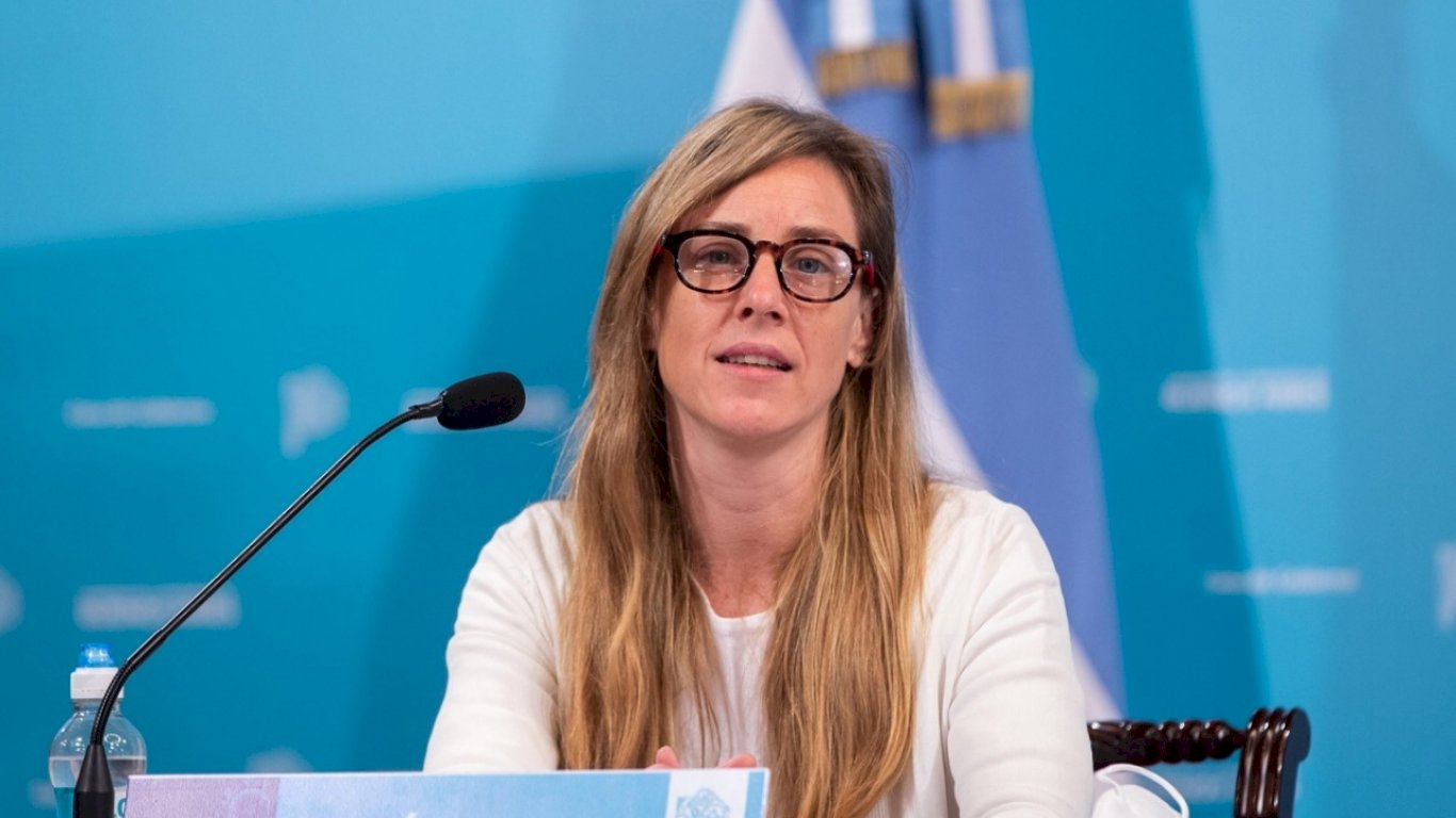 La directora general de Cultura y Educación bonaerense, Agustina Vila. 