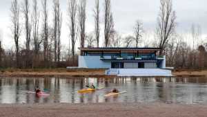 Neuquén: proponen este edificio para la Escuela de Canotaje, en el Paseo de la Costa