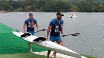 Imagen de Algañaras suma su segunda medalla de oro en Rumania al ganar el K2 junto a Beacon