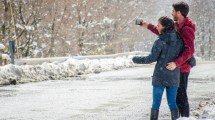 Imagen de Araceli y Nacho: “La ruta 40 rumbo a los 7 lagos ya era un sueño, verla nevada fue emocionante”