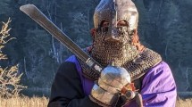 Imagen de Un luchador medieval en Villa la Angostura