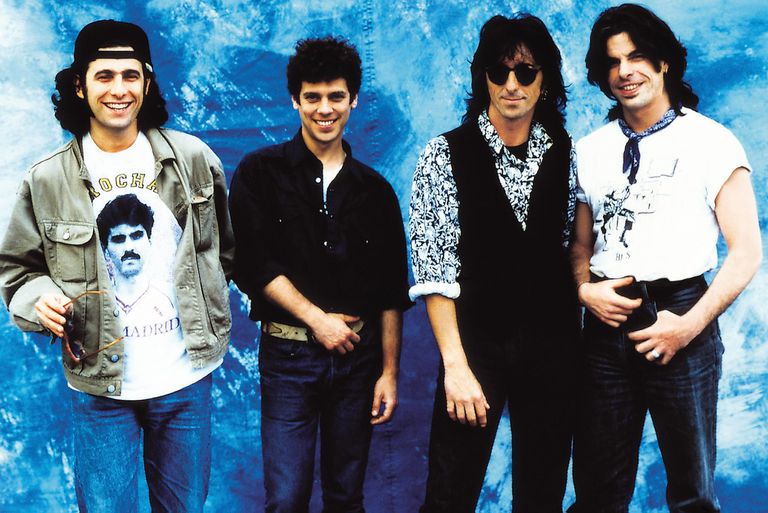 Cuatro Rodríguez en estado de gracia: Calamaro, Rot, Infante y Vilella.