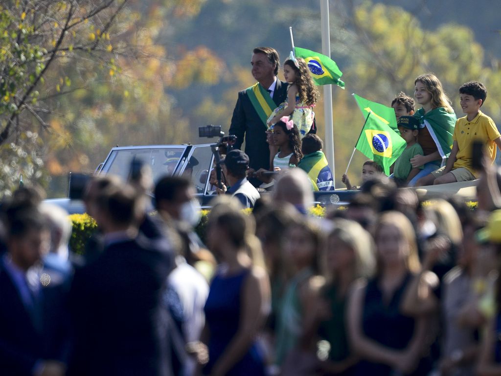 Bolsonaro amenaza con suprimir el poder de la Corte Suprema. Foto: Télam 