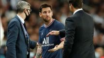 Imagen de Pochettino lo sacó a Messi con 15′ por jugar y sobre el final, Icardi le dio la victoria al PSG