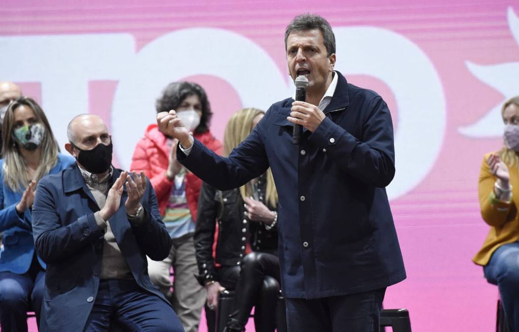 Massa habló de "dos modelos de país" de cara a las PASO del domingo. (Foto: @SergioMassa)