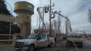 Habilitaron un alimentador eléctrico para mejorar el servicio del DPA en Cipolletti