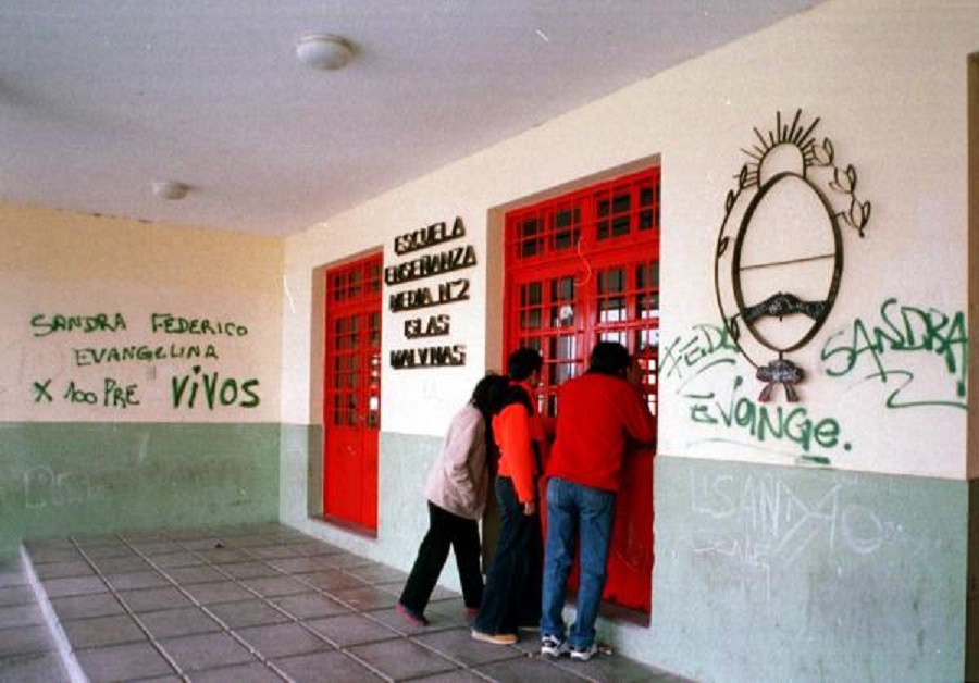Lo acontecido el 28 de septiembre de 2004 dejó huellas imborrables no sólo en la escuela sino en toda la comunidad.
Foto Archivo: Marcelo Ochoa