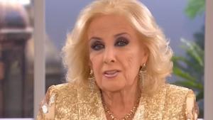 Mirtha Legrand fue trasladada a una habitación común