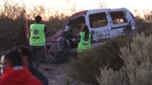 Imagen de Un trabajador de Canal 10 murió en un accidente en la ruta 6, al sur de Paso Córdoba