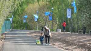 Gaido inauguró el primer tramo del Paseo Costero del Neuquén