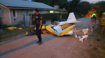 Imagen de Una joven y su hija fueron impactadas por una avioneta mientras caminaban, en Córdoba