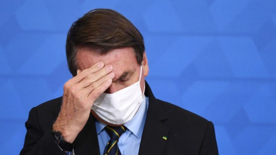 Bolsonaro atraviesa una de sus peores semanas en cuanto a redes sociales y medios de comunicación.-