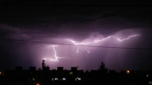 Alerta amarillo por tormentas para el este de Río Negro