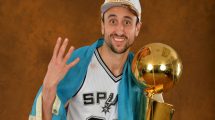 Imagen de Manu Ginóbili está a un paso del Salón de la Fama de la NBA