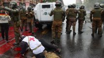 Imagen de Una mujer muerta en Chile tras una manifestación en Santiago a favor de los reclamos mapuches