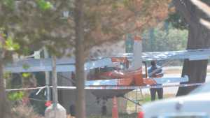 El video de la avioneta que chocó en el aeropuerto de Neuquén