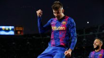 Imagen de Piqué le dio el triunfo a Barcelona, que por ahora sobrevive en la Champions