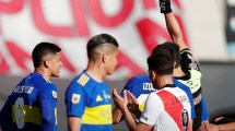 Imagen de La expulsión de Rojo que abrió el camino a la victoria de River: mirá la jugada