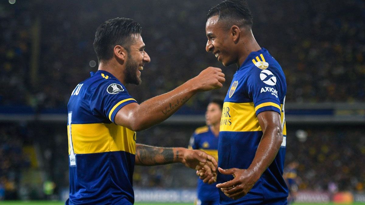 Salvio y Villa jugarán mañana en la reserva de Boca contra Gimnasia.