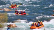 Imagen de Rafting en el Aluminé para un finde largo lleno de adrenalina