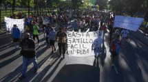 Imagen de Marchan en Barracas para pedir justicia por Lucas, el joven asesinado por la Policía