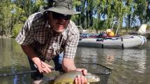 Imagen de Pescar en el Limay Inferior, una propuesta con truchas y carpas como protagonistas