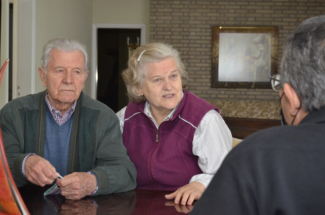 Atilio Matcovich y Norma Quintans dijeron que nunca fueron citados por la justicia. (Foto Néstor Salas)