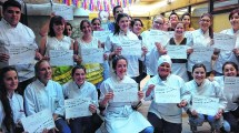 Imagen de Los cocineros celebran en la calle