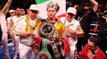 Imagen de Canelo Álvarez se convirtió en el nuevo rey de los supermedianos