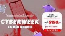 Imagen de Cyber Week: RÍO NEGRO extiende sus atractivas promociones