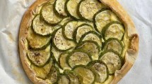 Imagen de Gallette bicolor de zucchini y ricotta