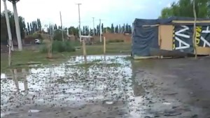 Lluvia afectó a familias que esperan solución por ocupación de terrenos