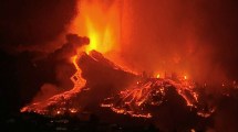 Imagen de Hallaron un cadáver en área de exclusión establecida por la erupción del volcán en España