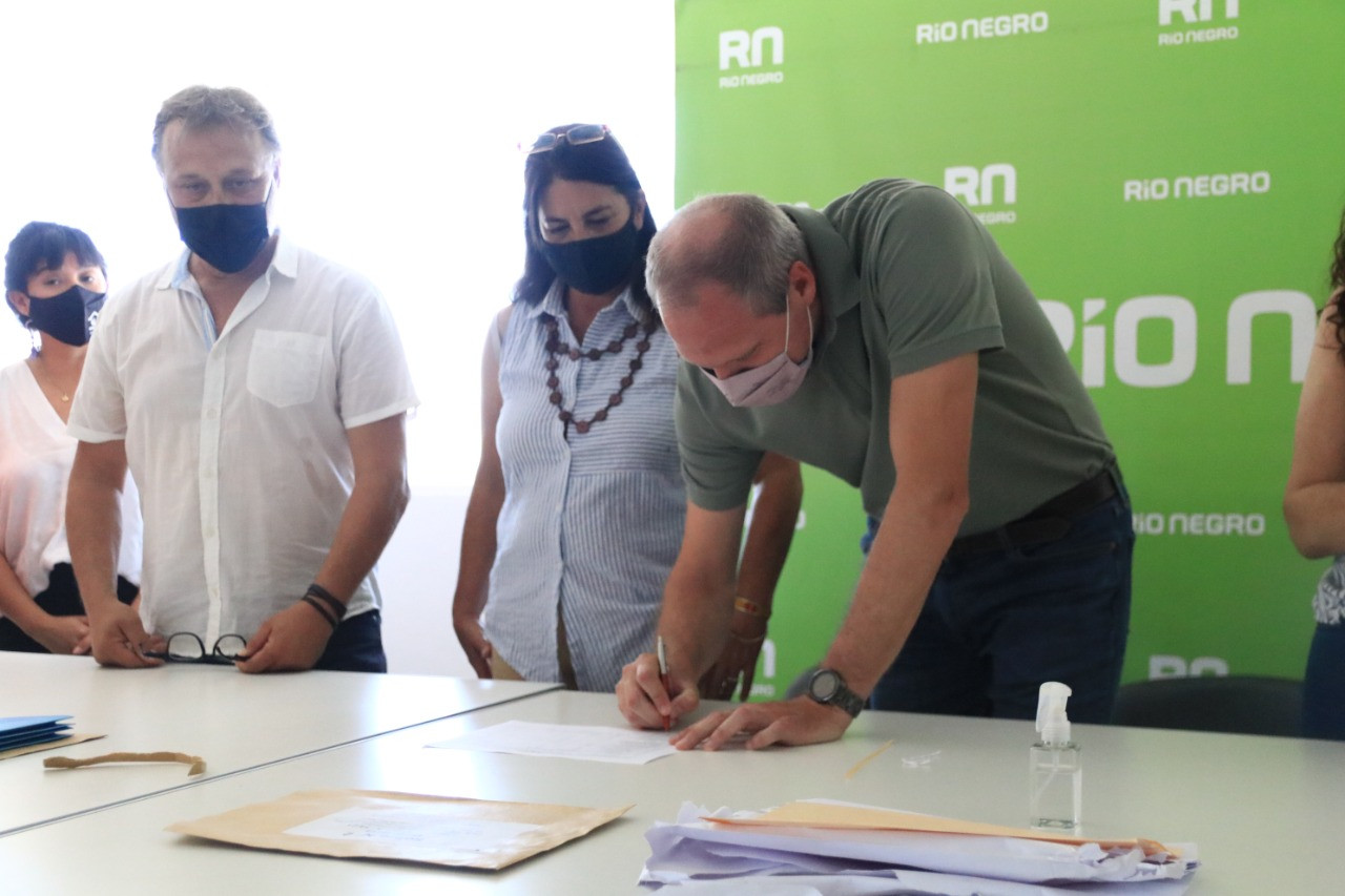 La viviendas se construirán en el marco del programa nacional Casa Propia-Construir Futuro. Prensa Río Negro.