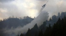 Imagen de La lluvia aplacó las llamas, pero el incendio ya destruyó 5 mil hectáreas al sur de Bariloche