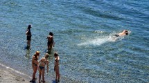 Imagen de Con la sequía, baja el nivel del lago y hay que estar atentos al «veril» en Bariloche