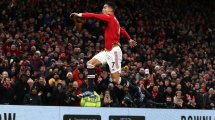 Imagen de El doblete Cristiano Ronaldo en el triunfo del United con el que pasó los 800 goles