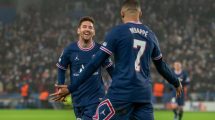 Imagen de Con festejos de Messi y Mbappe, PSG goleó a Brujas por la Champions League