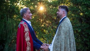 Boda medieval en el siglo XXI: así celebró el amor una pareja de Roca