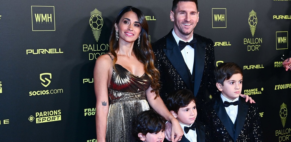 El gesto de Messi con Antonella que se volvió viral. 