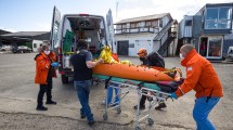 Imagen de Increíble rescate en Ushuaia de un turista israelí que quedó atrapado en un glaciar