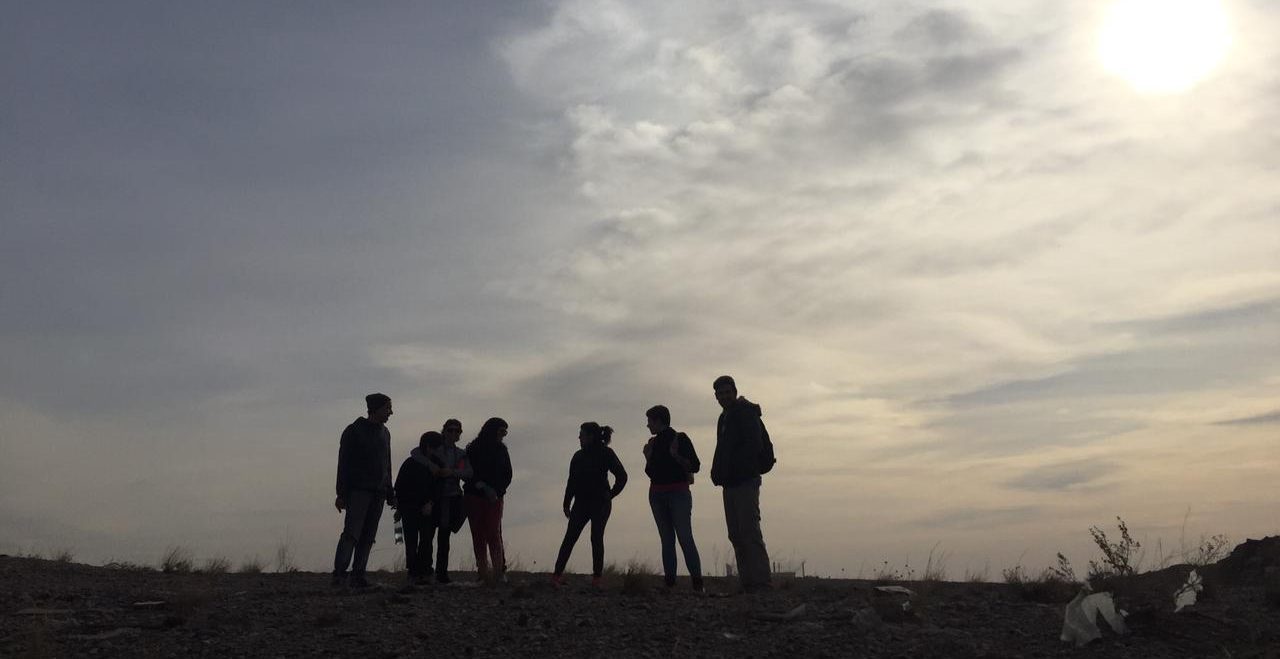 Artistas en territorio. Casi todos los integrantes del colectivo son habitantes de Las Perlas.