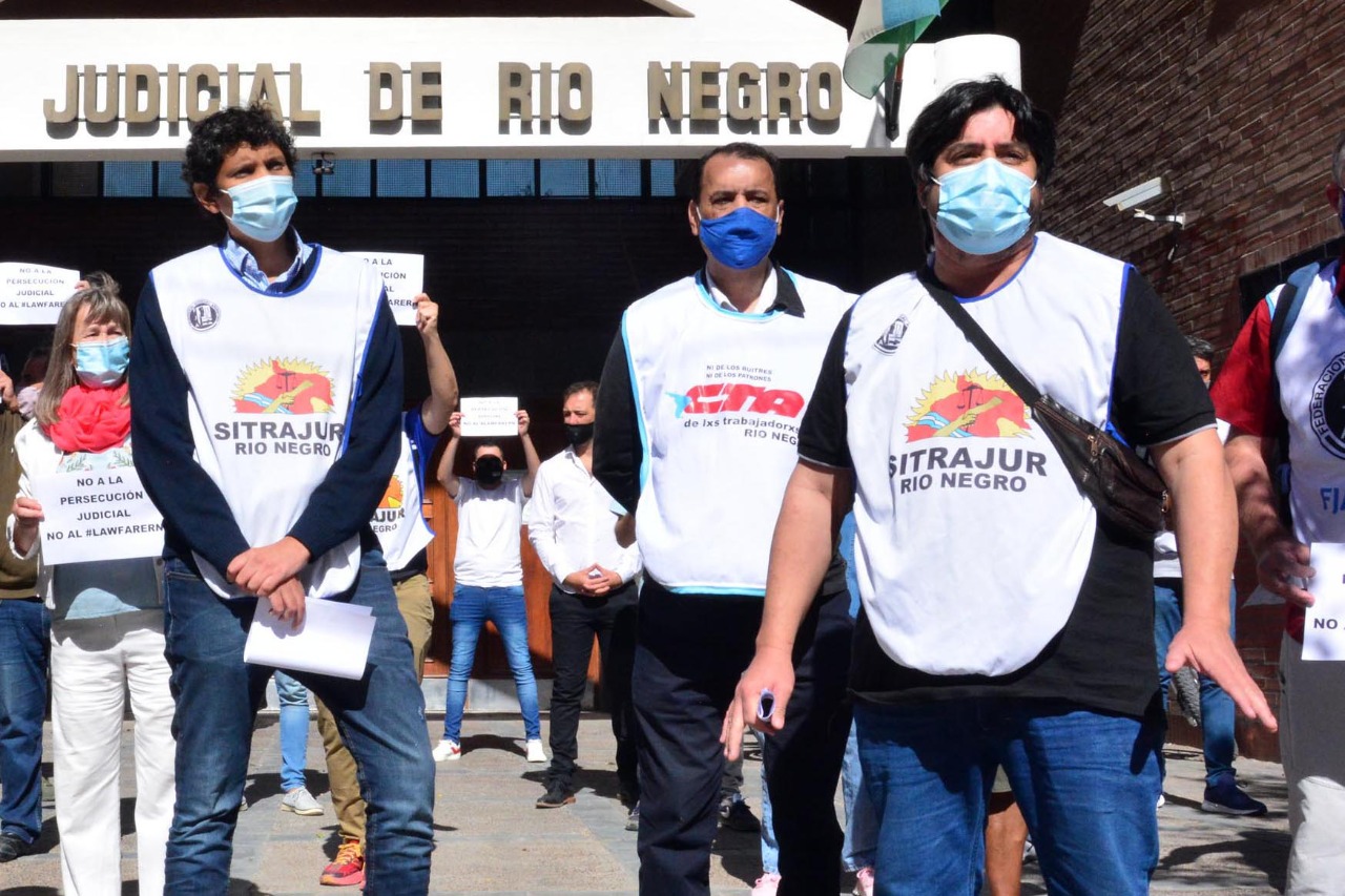 El gremio de los judiciales y un nuevo frente de conflicto con el Poder. Foto: Marcelo Ochoa.