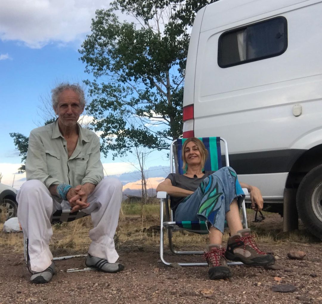 Boy Olmi y Carola Reyna viajaron en un motorhome a Mendoza. Fotos: gentileza 