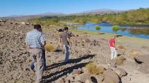 Imagen de El estanciero sacó las rocas y liberó parte del río Agrio en el norte neuquino